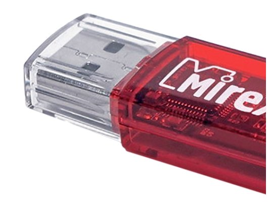 USB Флеш Mirex Elf 64GB, USB 2.0, Красный (Быт)